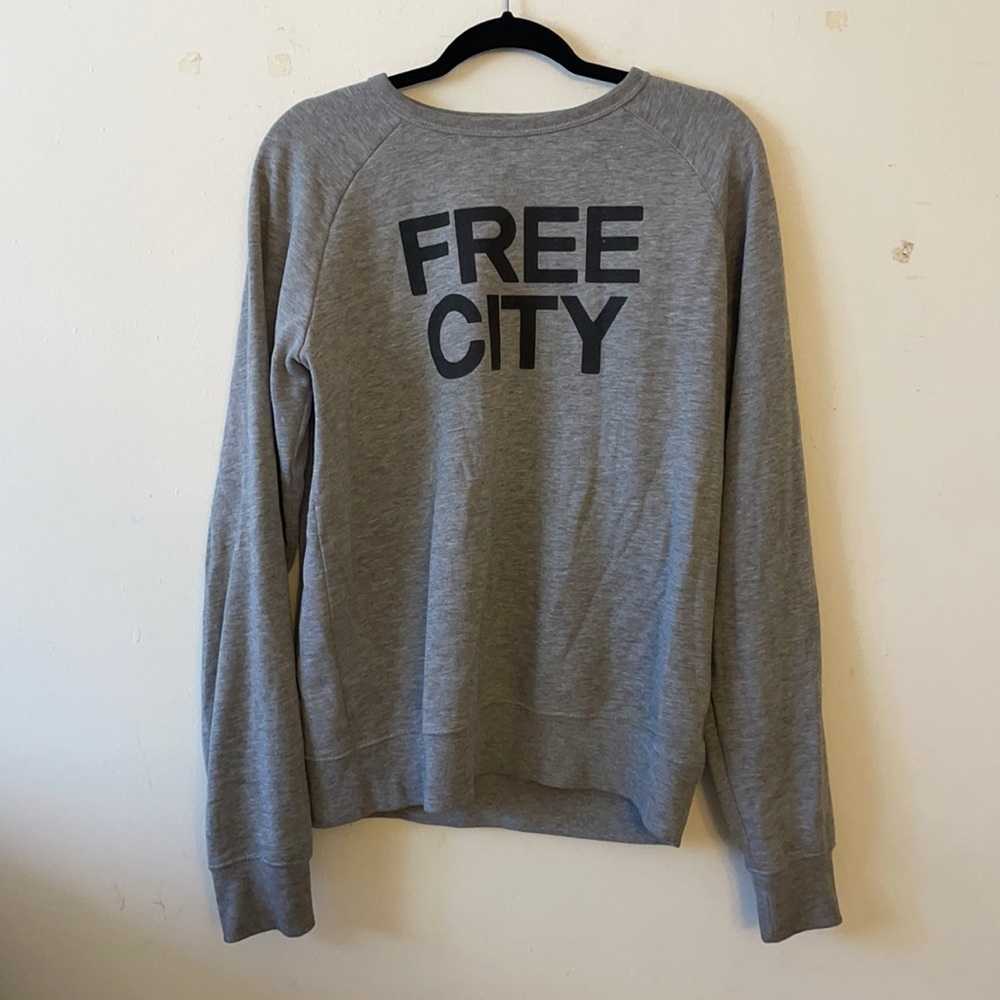 Free City Gray Crewneck